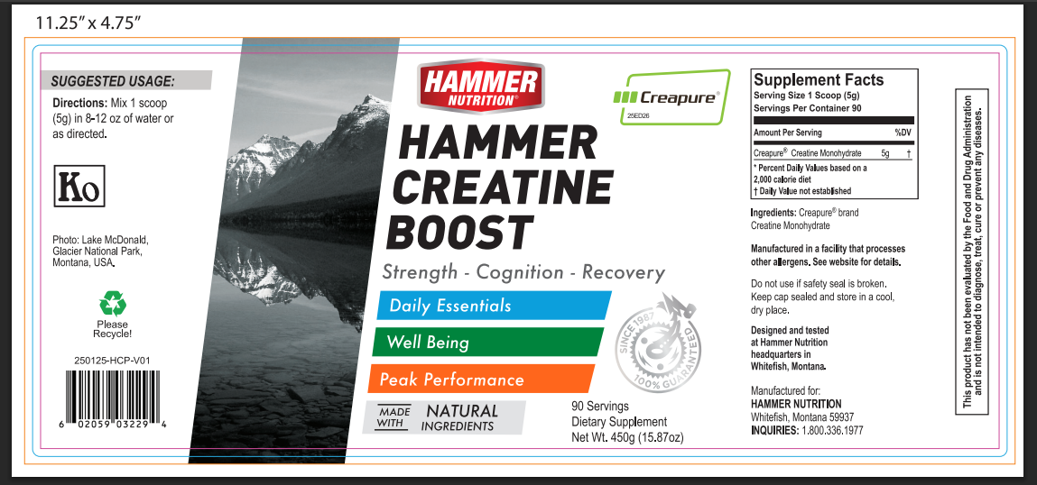 Creatine Boost – Hammer Nutrition Canada