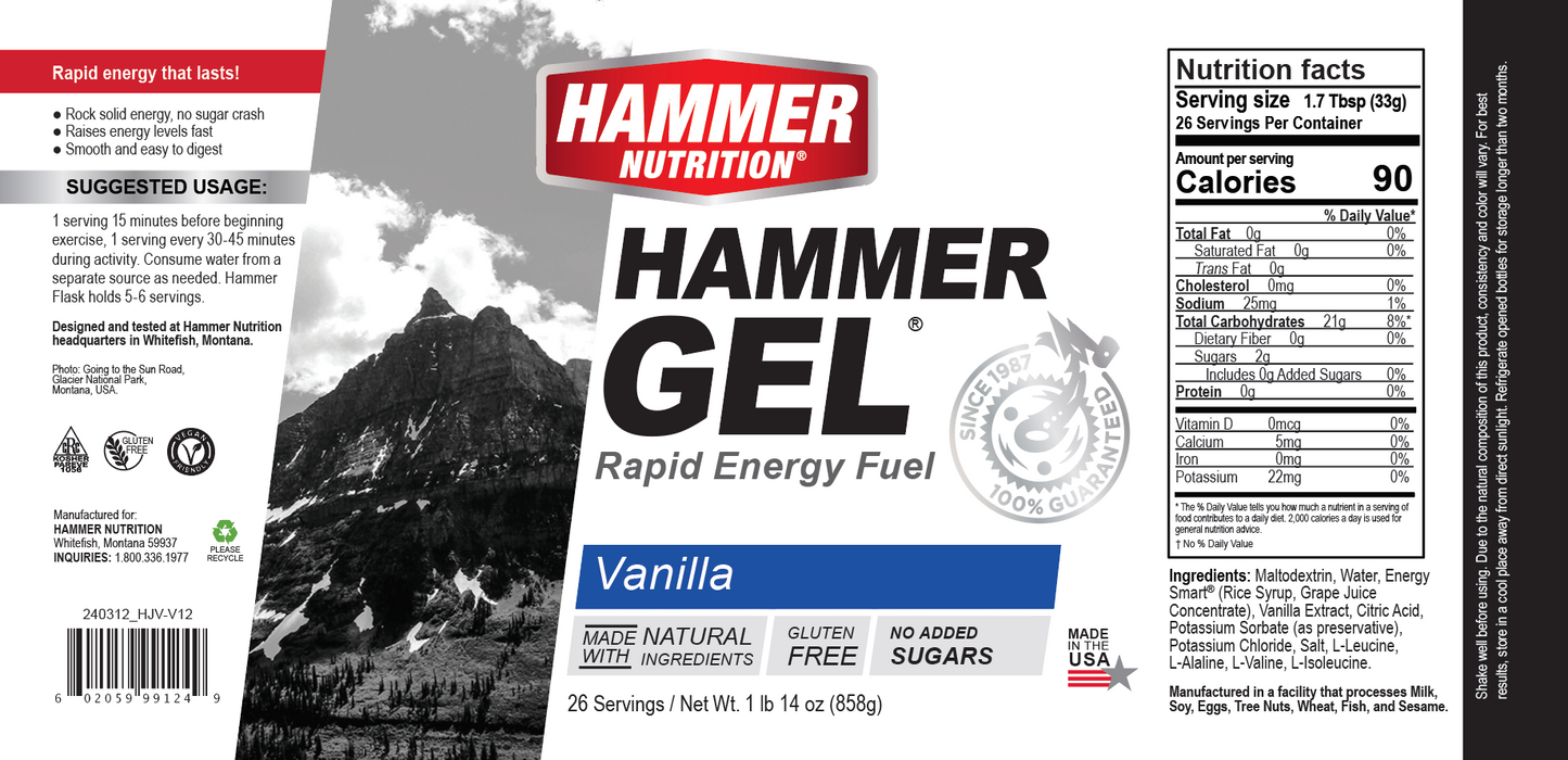 Hammer Gel - Vanille