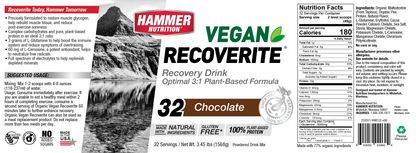 Recoverite végétalien biologique - Chocolat