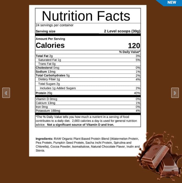 Plant Protien - Chocolate 24 Serve