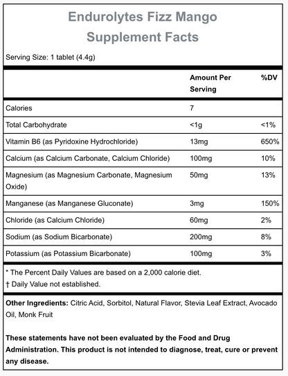 Fizz - Mango - Hammer Nutrition Canada